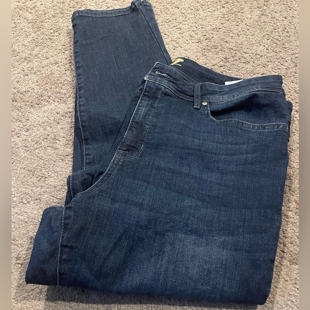 Seven7 Men's Deep Indigo Straight Jeans